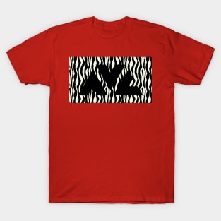 Asheville NC logo, zebra T-Shirt